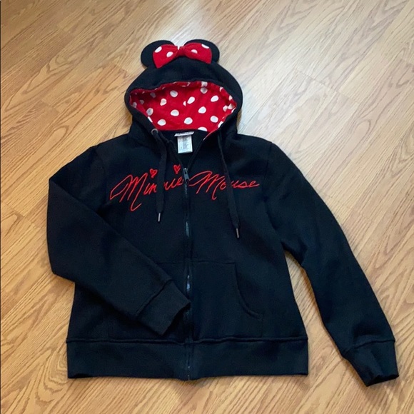 Disney Sweaters - Disney Minnie Mouse zip sweater